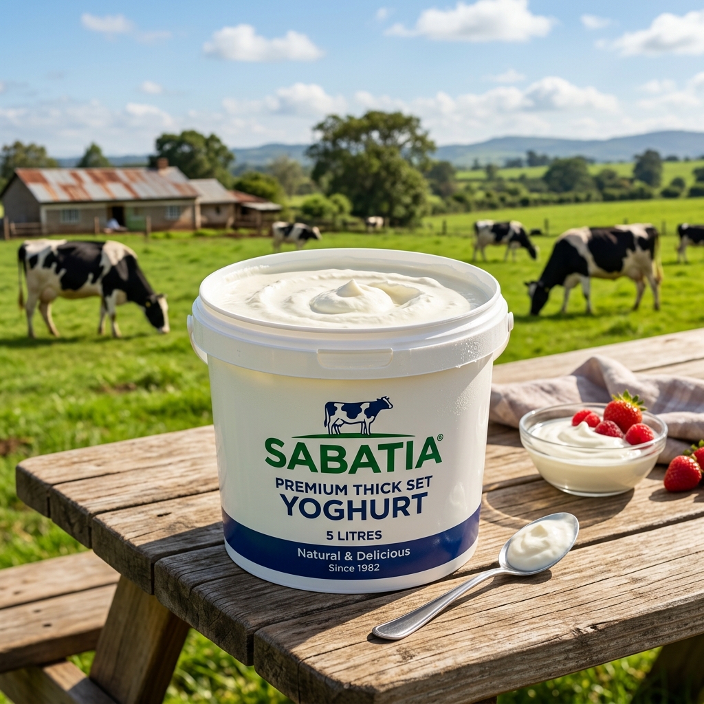 Sabatia Set Yoghurt — 5 Litres